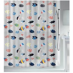 Spirella Zavesa za tuš 180x200 cm Fish – Cene