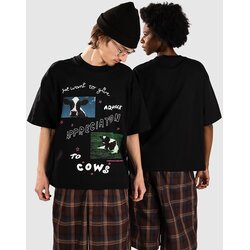 Jungles Jungles Cow Appreciation T-shirt black Cene