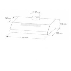 Home hurricane beli 200W KPE6038W Cene