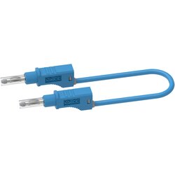 Electro PJP Preskusni kabel z bananastim vtičem\, ki ga je mogoče zložiti na enega\, + izvlečni tulec\, PVC 2\,5 mm²\, 2\,0 m\, moder 2217/600V-CD1-200Bl merilni vod banana moški konektor ba, (20453842) Cene