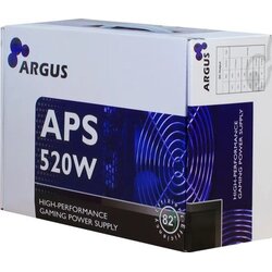 Inter-tech Argus APS power supply unit 520 W 20+4 pin ATX ATX Black Cene