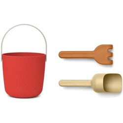 Liewood set za igranje za na plažu donny apple red multi mix Cijene