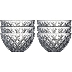  Prozorna steklena skleda Sorrento 12 cm, 6 kosov - 1 Set Cene