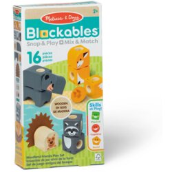 Melissa & Doug MDT BBN Blockables Woodland Crtrs GML Cene