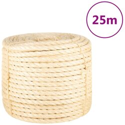 vidaXL Vrv iz 100 % sisala 14 mm 25 m Cene
