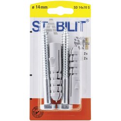STABILIT Vložki Stabilit z vijaki SD (14 x 70 mm, 2 kosa) Cene