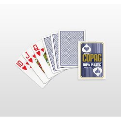 Cartamundi copag jumbo face poker karte 100% plastične - plave ( 104001345 ) Cene