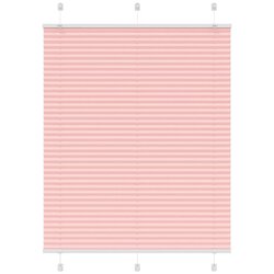 vidaXL Plisirana zavesa roza 110x100 cm širina blaga 109,4 cm poliester, (5000298315) Cene