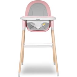 Lionelo hranilica 2u1 maya pink rose (6m+/hranilica do 15kg/stolica do 25kg) Cene