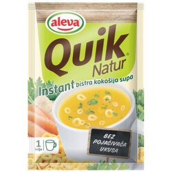 Aleva Quik natur instant bistra kokošija supa 16g kesica Cene