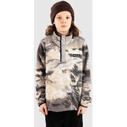 Columbia Helvetia II Printed Snap Kids Half-Zip Pulover iz flisa shark dreaming grey Cene