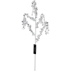 Ena Novogodišnja ukrasna grana 48cm 522214/ srebrna Cene