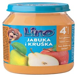 Lino voćna kašica jabuka i kruška 190g Cene