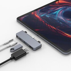 HYPER Drive, 4 u 1 USB-C HUB za iPad Pro, iPad Air, iPad Mini, space grey Cene