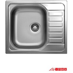 Livinox ugradna sudopera ec 196 inox ø90 58x50cm Cene
