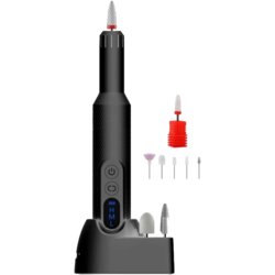 Extralink Set za uređivanje noktiju Nail drill, Bežični, Crni Cene
