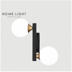 Vesta 580 zidna lampa 2*G9 crna/mesing Cene