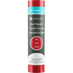Silhouette Smooth Heat Transfer - 22,9 cm x 0,9 m - Red Cene