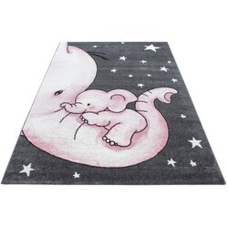 Ben'n'jen Ružičasti/sivi dječji tepih 160x230 cm Kids – Cene