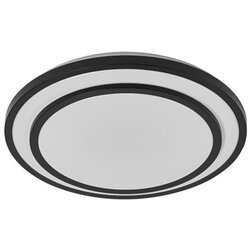Ledvance Orbis LED okrogla stropna svetilka Berlin (24 W, Ø x V: 39 x 7,8 cm, Črna, Topla bela) Cene