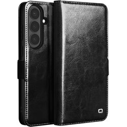 QIALINO Vintage denarnica etui Galaxy S26 Plus, video stojalo, Črna, (5000275039) Cene