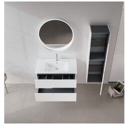 Hanah home Kupatilski ormarić sa umivaonikom i ogledalom (2 komada) Moonlight 90 v2 388 Cene
