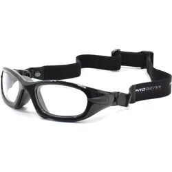 Progear eyeguard L1031 - shiny metallic black Cene