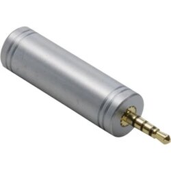 BKL Electronic Klinken audio adapter [1x klinken utikač 2.5 mm - 1x klinken utičnica 3.5 mm] zlatne boje Cene