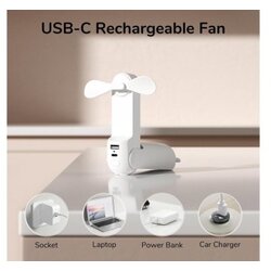 JisuLife FHL08POWH Life8 plus white ručni ventilator Cene
