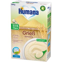 Humana organska bezmlečna kašica sa grizom 4+ 200g Cene