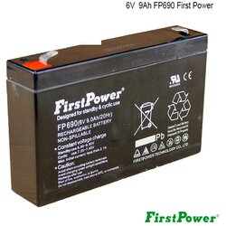 FirstPower 6V 9Ah FP690 terminal T1 Cene