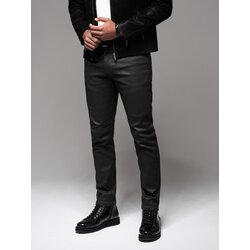 Ombre Men's denim pants STRAIGHT LEG - black Cijene