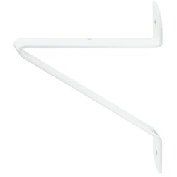 VORMANN Konzola V-Line (Do x Š: 235 x 260 mm, Bele barve/aluminij) Cene