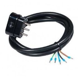 Commel priključni kabl trofazni 16A 400V 10000W crni 3m H05VV-F 5G2,5 C0719 Cene