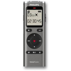 Philips Diktafon DVT1170 Mono/8GB/LCD/2x AAA/siva Cene