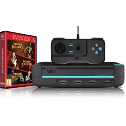 EVERCADE VS-R KONZOLA Z IGRO TOMB RAIDER COLLECTION 1 Cene