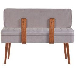 Woody Fashion Trpezarijska klupa Vina 0701 110x85x36cm Orah Cene