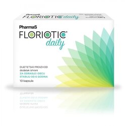 PharmaS Floriotic Daily – Probiotik za crevnu floru (10 kapsula) Cene