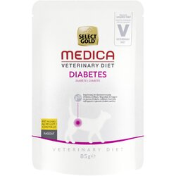 Select Gold Cat Medica Diabetes piščanec 85 g vrečka Cene
