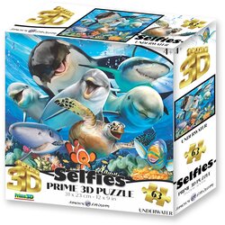 Howard robinson puzzle 3d - selfie - podvodni život 63 kom 31x23cm 422280 Cene