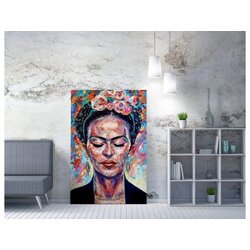 Wallity Slika na zidu na platnu 70x100cm Cijene
