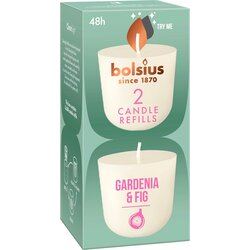 Bolsius CleanLight polnilo, 2 kos. - gardenija in figa Cene