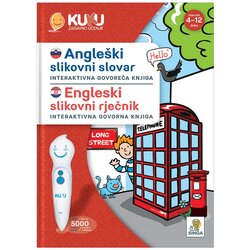 Kuku Interaktivna knjiga - Angleški slikovni slovar (brez pisala) Cene