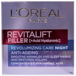 L´Oréal Paris Ženska noćna krema protiv bora Revitalift Filler 50 ml Cijene