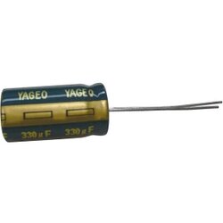 Yageo SC016M0220B3F-0511 Elektrolitički kondenzator radijalno ožičenje 2.5 mm 150 μF 6.3 V 20% (Ø x H) 5 mm x 11 mm 1 kom. Cene