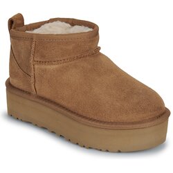 Ugg KIDS' CLASSIC ULTRA MINI PLATFORM Smeđa Cene