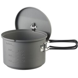Esbit Cookset with alcohol burner Pot 1.5 L Aluminium, Black Cene