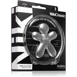Mr&Mrs Fragrance Niki Fresh Air miris za auto punjiva Silver (matt) 1 kom Cene