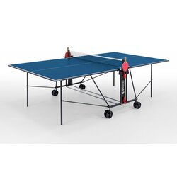 Sponeta Sto za stoni tenis sa mrežicom S1-43i - Indoor, Sa točkićima, Amaterski, Plava Cene