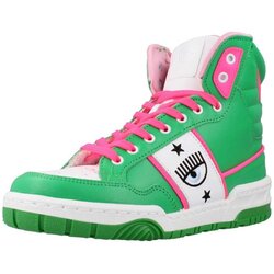Chiara Ferragni Modne superge CF-1 HIGH Zelena Cene